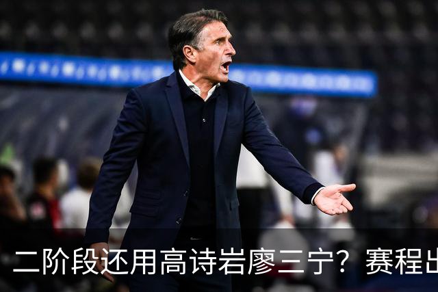 二阶段还用高诗岩廖三宁？赛程出炉很难打，赵睿周琦张镇麟该回来